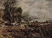 John Constable John Constable R.A., The Leaping Horse china oil painting artist